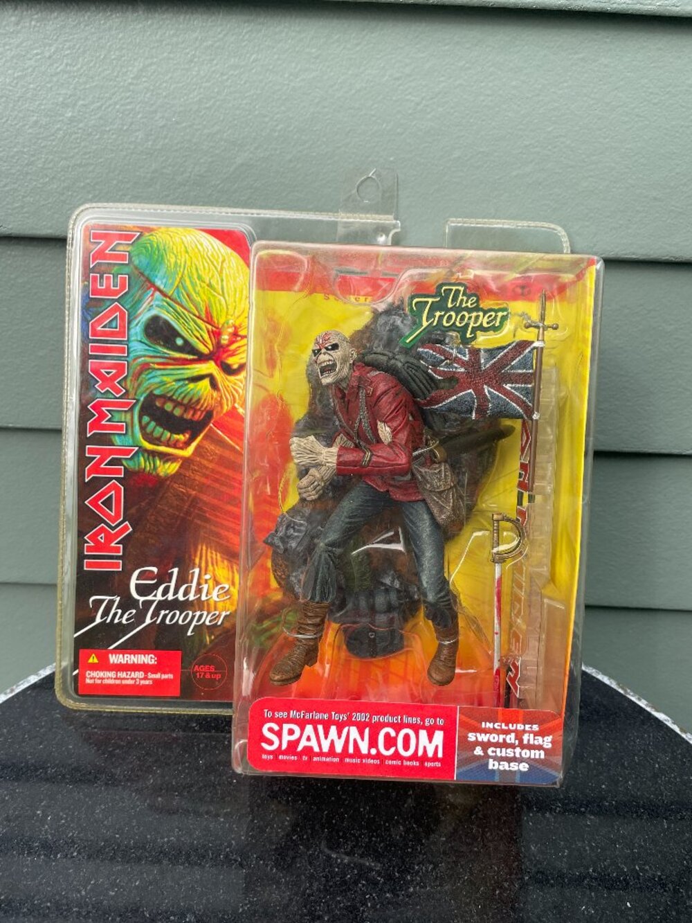 Iron Maiden Eddie The Trooper McFarlane Toys 2002 Sealed Action Figure